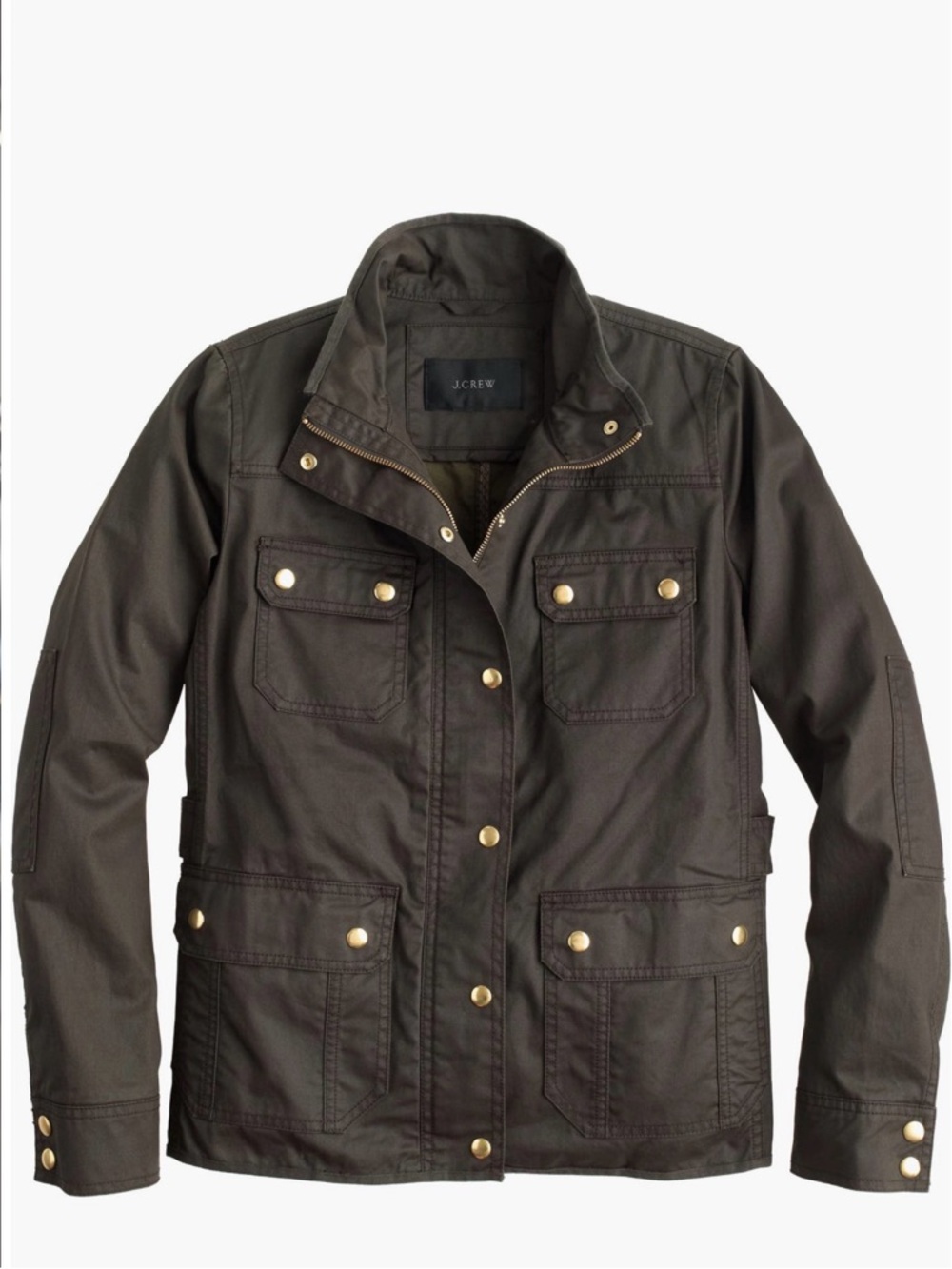 J. Crew Downtown Field Jacket - Mossy Brown - Size M